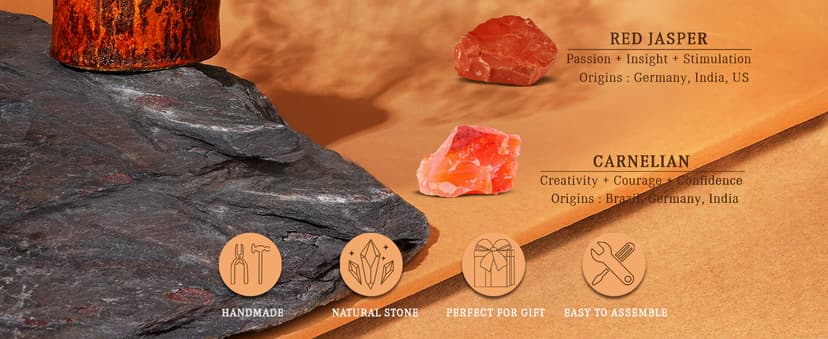 KARMAPLEDGE Healing Crystal Tree of Life for Unique Birthday Gifts for Women, Mom, Friends, Sister, Loved Ones, Handmade 7 Chakra Tree for Home Office Room Decor Brings Positivity & Good Luck B0DQ5BCNTR