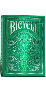Bicycle Jumbo Index Playing Cards , 2 Pack Large Print Poker Size Deck of Cards for Easy Reading, Family Card Games, and Casino Play