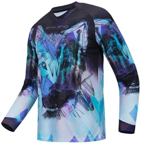 Weimostar Men's Cycling Jersey MTB T Shirt Long Sleeve Mountain Bike Motorcycle Outdoor Bicycle Clothes