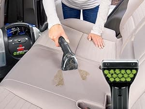 Bissell Little Green Pet Deluxe Portable Carpet Cleaner and Car/Auto Detailer, 3353, Gray/Blue