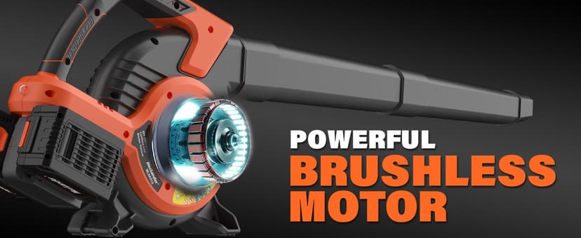 MAXLANDER Cordless Leaf Blower & Vacuum with Bag, 3-in-1 Brushless Battery Powered Leaf Vacuum Mulcher 40V 170MPH 360CFM 5 Speeds Leaf Blowers for Lawn Care 2x4.0Ah Battery & Charger Included