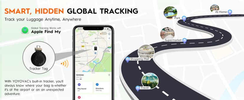 Vacuum Compression Bags with Wireless Pump – Space Saver Compression Bags for Luggage, No Checked Baggage, Triple Your Luggage Space, IP68, Reusable, Fits 20/24/28 Inch Suitcase (No Tracker)