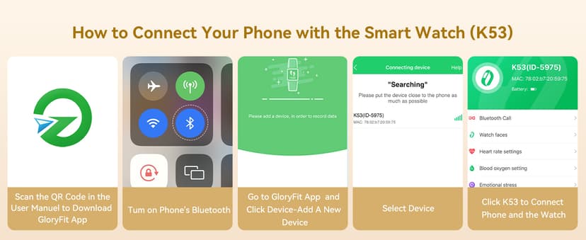 KEEPONFIT Smart Watches for Women, Fitness Tracker with Heart Rate & SpO2 Monitor, IP67 Waterproof Activity Tracker for Men & Women, Smart Watch for Android Phones and iPhone Compatible (Gray)