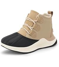 DREAM PAIRS Women's Winter Snow Boots, Faux Fur Waterproof Ankle Booties, Zaylee Ladies Comfortable Short Boots Outdoor