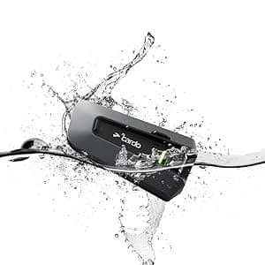 Cardo PACKTALK Edge Motorcycle Bluetooth Communication System Headset Intercom - Single Pack