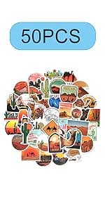 100PCS Christmas Theme Stickers, Non-Repeating Vinyl Waterproof Holiday Stickers, Holiday Gifts for Kids and Teens, Xmas Party Favorite, Stocking Stuffers for Kids Toddlers Teens Boys Girls