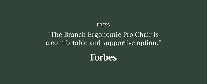 Branch Ergonomic Chair Pro - Mesh Office Chair with 14 Points of Adjustment - Height, Depth & Tilt Adjustable - 5D Armrests - Forward Tilt, Smooth Recline, and Lumbar Support - Black