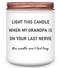 HOMSOLVER Sister in Law Gifts from Sister, Birthday Anniversary Christmas Engagement Bridal Shower Wedding Gifts for Sister in Law, Funny Lavender Candle Gift for Future Sister-in-Law Idea