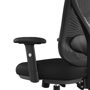 Staples Carder Ergonomic Task Chair, Mesh, Ergonomic, Lumbar Support, Adjustable Height, Black
