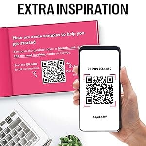 What I Love about Bestie Book - Best Friend Unique Gifts For Women, Friendship Gifts For Women - Best Friend Birthday Gifts - Personalized Christmas Gifts for Best Friends Fill-in-the-Blank Journal