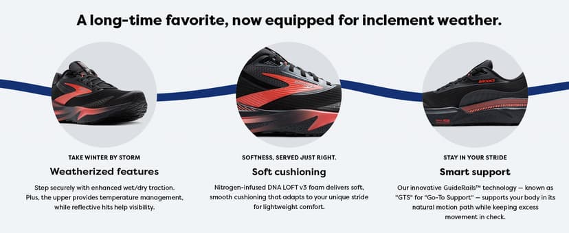 Brooks Women’s Adrenaline GTS 24 Supportive Running Shoe