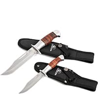 Mossy Oak Hunting Field Dressing Kit - 10 Piece Portable Butcher Game Processing Set with Storage Case, for Deer Hunting, Fishing, Camping, Survival