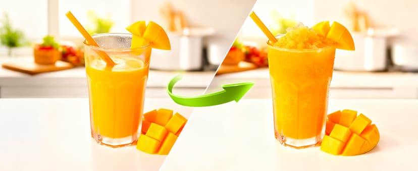 FEPPO Snow Cone Machine & Smoothie Blender 2 in 1, 700W Powerful Shaved Ice Machine Slushine Machine, Frozen Margarita Machine with Stainless Steel Blade, Smoothie Recipe, for Home Kitchen Party