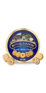 Royal Dansk Danish Cookie Selection, No Preservatives or Coloring Added, 12 Oz. (Pack of 1)