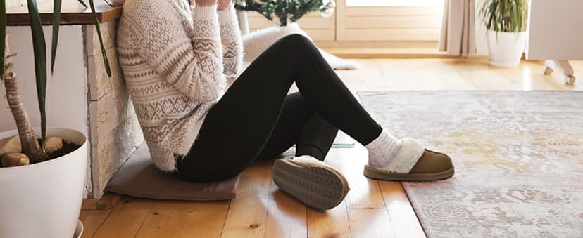 Litfun Women's Fuzzy Memory Foam Slippers Fluffy Winter House Shoes Indoor and Outdoor