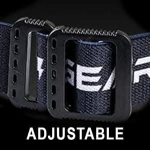 LED Headlamp 2-pack Battery Powered (AAA) (Batteries Not Included) | Head Lamp for Running Hunting Camping Fishing Hiking with Red Light and Adjustable Headband - Bright Forehead Headlamp 7 Modes