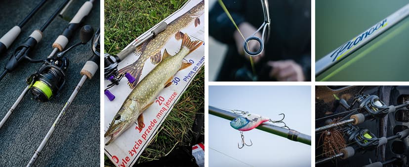 HANDING Pioneer Bass Fishing Rod Versatile Spinning & Casting Rod with Medium Power Moderate Fast Action EVA Handle for Largemouth Smallmouth Walleye