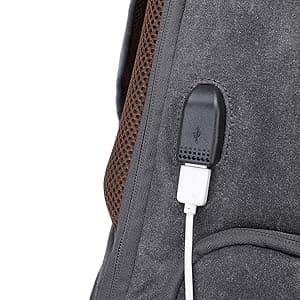 JAEP Camera Backpack - Weather Resistant 16 Ounces Waxed Memory Canvas – DSLR SLR Backpacks with 15.6” laptop sleeve compartment and Tripod Holder for Photographers -Vintage leather Style (Khaki)