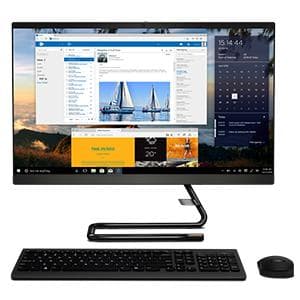 Lenovo IdeaCentre 24" FHD All-in-One Desktop Computer with Lifetime Office 365 for The Web • 16GB RAM • 512GB SSD • Intel Core • Wired Keyboard and Mouse • Windows 11