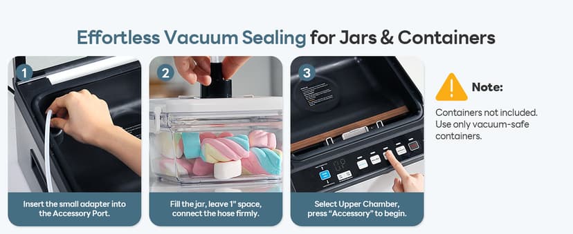 DualCore CVS101 Chamber Vacuum Sealer for Liquids & Sous Vide, 6L Dual Vacuum Zones & Extra-Wide Bag Clamp, 230W Dual-Core Dry Pump x4, Commercial-Grade Food Packaging Machine for Home Use