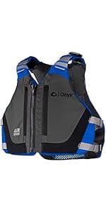 Onyx U.S. Coast Guard and Transport Canada Approved MoveVent Dynamic Paddle Vest for Adults for Kayaking, Canoeing, Stand Up Paddleboarding