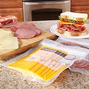 FoodSaver Custom Fit Vacuum Sealer Bags, Airtight Food Storage and Sous Vide Rolls, BPA-Free, 11 x 16' (Pack of 3)