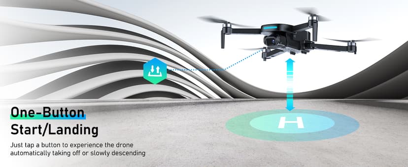 Mirason Drone with Camera, 1080P HD FPV Camera Drone with Brushless Motor, 2 Batteries, 360 Flips, Headless Mode, Gravity Control, 36 Mins Long Flight Foldable for Kids and Beginner