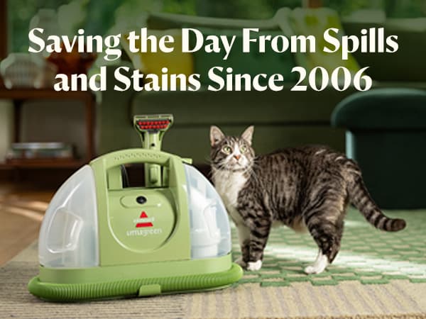 BISSELL Little Green Multi-Purpose Portable Carpet and Upholstery Cleaner, Car and Auto Detailer, with Exclusive Specialty Tools, Green, 1400B