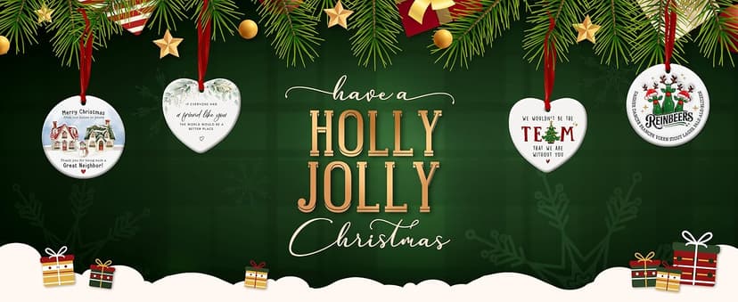 Neighbor Christmas Ornament 2025 - Thoughtful for Neighbors, Meaningful Keepsake Tree Decoration, Thank You Xmas Ornament, Unique Neighbor Gift Idea for Home Décor