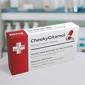 Funny Joke Pill Box Prank - Gag Gifts for Men & Women – Funny Gifts for Him or Her – Unique Inappropriate Novelty Gift – Birthday Gifts for Women – Rude Silly Presents for Boyfriend Dad Uncle