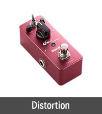 Donner Distortion Guitar Pedal, Morpher Mini Distortion 3 Modes Natural, Tight, Classic Crunch 80s Metal for Electric Guitar True Bypass