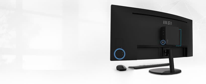 msi PRO MP341CQ E12 34-inch VA 3440 x 1440(UWQHD) Computer Monitor, 120Hz, Adaptive-Sync, HDMI, DisplayPort, VESA Mountable, Speaker, 1ms, Black