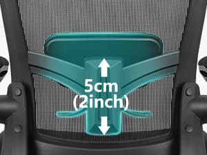 FelixKing Office Chair, Ergonomic Desk Chair Breathable Mesh Chairs Adjustable High Back Lumbar Support Flip-up Armrests, Executive Rolling Swivel Comfy Computer Chairs Home Office Black