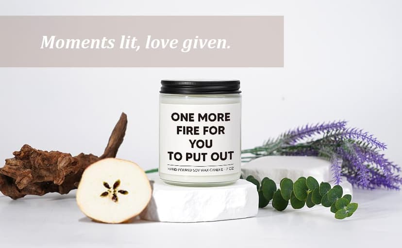 Bosses Day Gifts for Woman, Funny Boss Gifts for Women, Coworker Gift for Women, Farewell Gift for Coworkers, Coworkers Birthday Present, Funny Present for Manager, Lavender & Woods Scented Candle 7oz B0GR5BJXM1