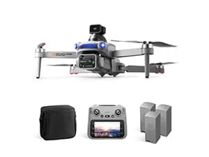 S3 WiFi FPV 6-Axis Gyro & 360° Flip Drone with 480P HD Camera for Beginners (White)