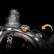 Smartwatch with Earbuds(Answer&Make Calls) IP67 Water Resistant Watch(2 Straps), Sports Watches 100+ Sports Modes (Cycling/Fitness/Hiking), DIY Watch Faces for Men Dad Husband