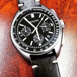 hemsut h Leather Watch Bands for Men, Horween Quick Release Leather Watch Strap Vintage Watch Replacement Wrap of 18mm, 20mm, 22mm