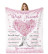 Daughter in Law Christmas Birthday Gifts from Mother Father in Law, Daughter in Law Gifts for Mothers Day Wedding Day Daughter in Law Gifts, Gifts for Daughter in Law Blanket 60"x50" B0CF9GRYX7