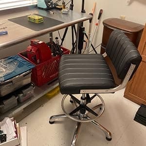 5PCS Bell Glides 2" Replacement Office Desk Chair or Stool Swivel Caster Wheels,Easy Conversion from Wheeled Casters to Stationary Feet to Protect Wood or Hardwood Floor