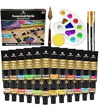Desire Deluxe Hair Chalk for Girls Makeup Kit of 10 Temporary Colour Pens Gifts, Great Toy for Kids Age 5 6 7 8 9 10 11 12 13 Years Old, "Blue,Green,Grey,Pink,Purple