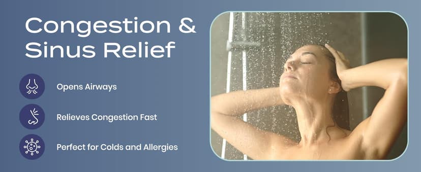 Body Restore Shower Steamers Aromatherapy 6 Pack - Birthday Gifts for Men, Women, Dad Gift, Stress Relief, Relaxation, Self Care - Clarity