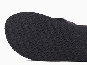 KuaiLu Men's Yoga Mat Leather Flip Flops with Arch Support Comfortable Cushion Walking Thong Sandals Slip On Indoor Outdoor