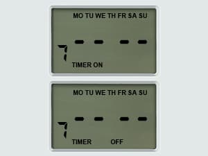 Suraielec Pool Timer, 7-Day 24-Hour Digital Pool Pump Timer, 40 AMP Heavy Duty, 120/240/277 VAC, Outdoor Metal Casing, Electric Switch Box for Swimming Pump, Hot Water Heater, Spa, Lights