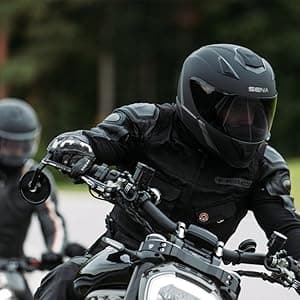 Sena Impulse DOT Flip Up Modular Bluetooth Helmet w/Sound by Harman Kardon Dual Visor Helmet with Integrated Mesh Intercom System / MP3 / Voice Dial (Matte Black, Small)