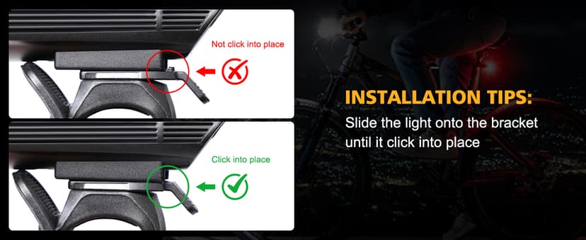 Ascher Ultra Bright USB Rechargeable Bike Light Set, Powerful Bicycle Front Headlight and Back Taillight, 4 Light Modes, Easy to Install for Men Women Kids Road Mountain Cycling B07FC9NRRR