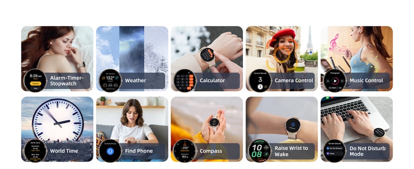 Parsonver Parsonver Swimming Smart Watch, 5ATM Waterproof for Pool & Open Water, Built-in GPS & Compass, AMOLED Fitness Tracker with 100+ Sports Modes, Heart Rate & Sleep Monitor, AI Swim Analysis, French Grey