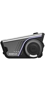 Sena 60S Motorcycle Communication Headset with Wave, Mesh, and Bluetooth Intercom, 2nd Generation Sound by Harman Kardon