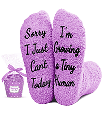 HAPPYPOP Pregnant Mom Gifts - Maternity Socks for Expectant Mothers, Thoughtful Choices for IVF Journeys B0CPXZW417