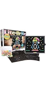 Lite-Brite Touch - Create, Play and Animate - Light Up Portable Stem Sensory Learning Toy, Creative Art Stem Toy for Girls, Boys, Unisex, Toddler, Holiday, Birthday, Gift, Ages 6+