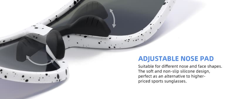 Kegrimi Sports Baseball Cycling Sunglasses for Men: Polarized Sunglasses for Women Youth UV400 Protection Running